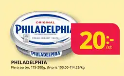 Tempo PHILADELPHIA erbjuda