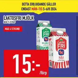Matdax LAKTOSFRI MJÖLK erbjuda