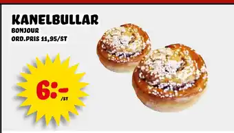 Nelins kanelbullar erbjuda