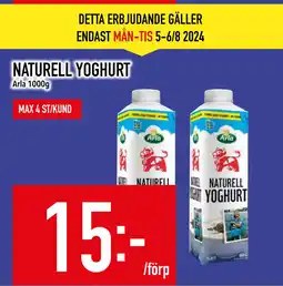 Matdax NATURELL YOGHURT erbjuda