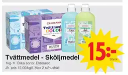 Matöppet Tvättmedel - Sköljmedel erbjuda