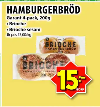 Matvärlden Tensta HAMBURGERBRÖD erbjuda