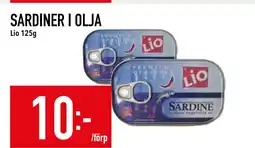 Matdax SARDINER I OLJA erbjuda