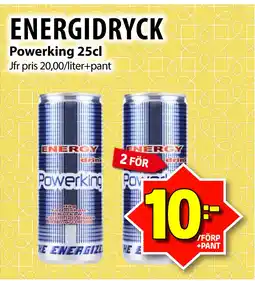 Matvärlden Tensta ENERGIDRYCK erbjuda