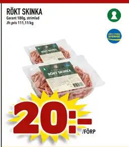 Matdax RÖKT SKINKA erbjuda