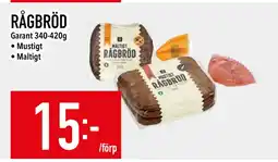 Matdax RÅGBRÖD erbjuda