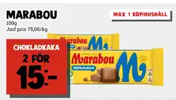 MatArket chokladkaka erbjuda