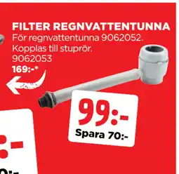 Jem&Fix FILTER REGNVATTENTUNNA erbjuda