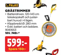 Jem&Fix GRÄSTRIMMER erbjuda