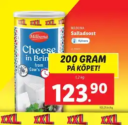 Lidl MILBONA Salladsost erbjuda