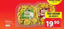 Lidl Fylld pasta erbjuda