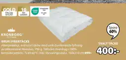 JYSK BRURI FIBERTÄCKE erbjuda