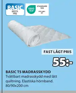 JYSK BASIC T5 MADRASSKYDD erbjuda