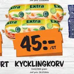 Bazaar Food market KYCKLINGKORV erbjuda