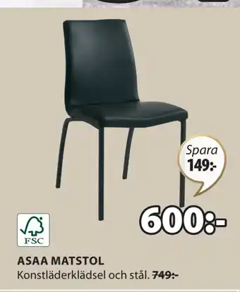 JYSK ASAA MATSTOL erbjuda