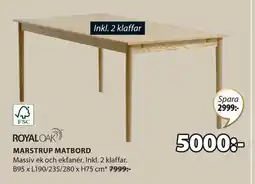 JYSK MARSTRUP MATBORD erbjuda