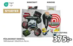 JYSK PÅSLAKANSET I BOMULL erbjuda