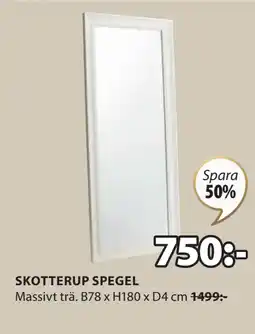 JYSK SKOTTERUP SPEGEL erbjuda