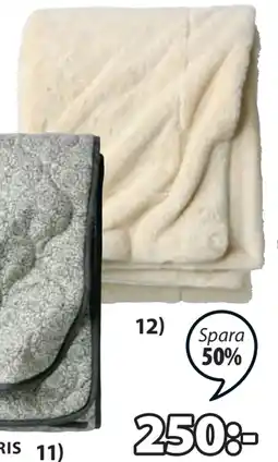 JYSK KALKLOK PLÄD erbjuda