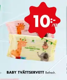ÖoB Be fresh tvättservetter erbjuda