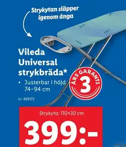 Vileda Universal strykbräda