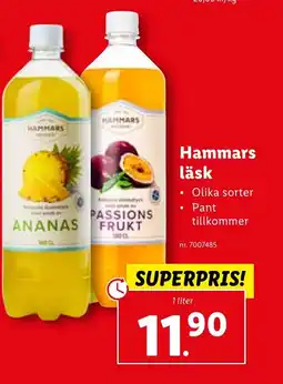 Lidl Hammars läsk erbjuda
