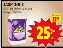 ICA Kvantum JASMINRIS erbjuda