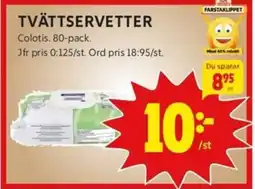 ICA Kvantum TVÄTTSERVETTER erbjuda