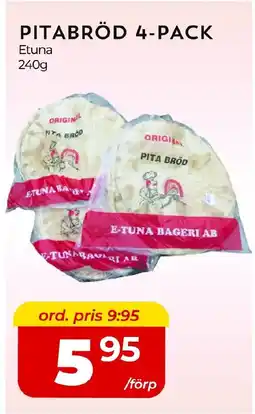 Matrix Butikerna PITABRÖD 4-PACK erbjuda