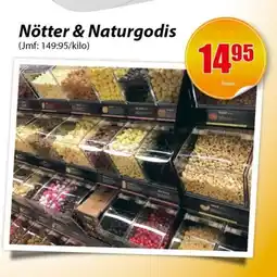 Nötter & Naturgodis