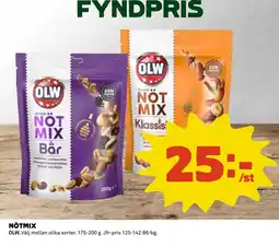 Coop Daglivs NÖTMIX erbjuda
