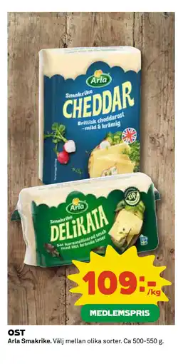 Coop Daglivs OST erbjuda
