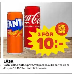 Coop Daglivs LÄSK erbjuda