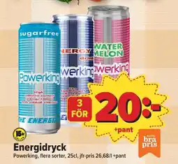 Östenssons Energidryck erbjuda