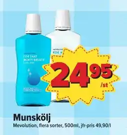 Östenssons Munskölj erbjuda