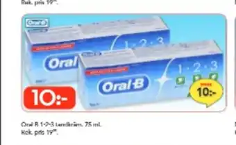 Bo Ohlsson Oral-b tandkräm erbjuda