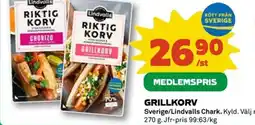 Coop GRILLKORV erbjuda