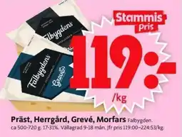 ICA Supermarket Präst, Herrgård, Grevé, Morfars erbjuda