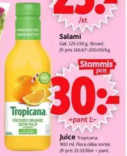 ICA Supermarket Juice erbjuda