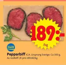 ICA Supermarket Pepparbiff erbjuda
