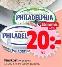 ICA Supermarket Färskost erbjuda