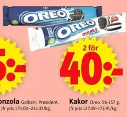ICA Supermarket Kakor Oreo. erbjuda