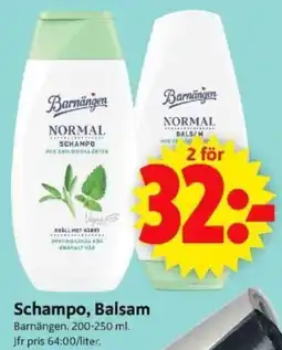 ICA Supermarket Schampo, Balsam erbjuda