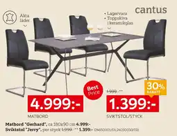 XXXLutz Matbord Gerhard erbjuda