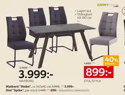 XXXLutz Matbord Heiko erbjuda