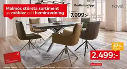 XXXLutz Stol med armstöd Yuki erbjuda