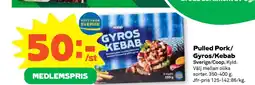 Stora Coop Pulled Pork/ Gyros/Kebab erbjuda