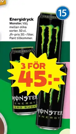 Stora Coop Energidryck erbjuda