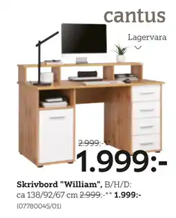 XXXLutz Skrivbord William erbjuda