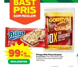 Stora Coop Piroger/Pan Pizza flerpack erbjuda